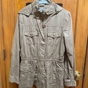 Guess Women's Utility Jacket in Tan